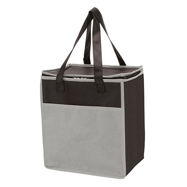 Two-Tone Insulated Non-Woven Tote