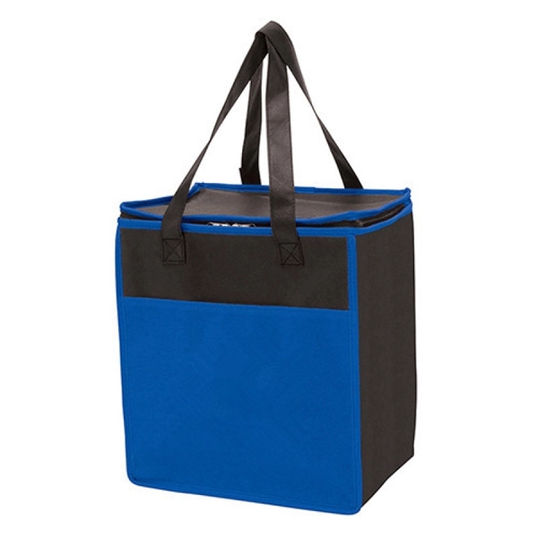 Two-Tone Insulated Non-Woven Tote
