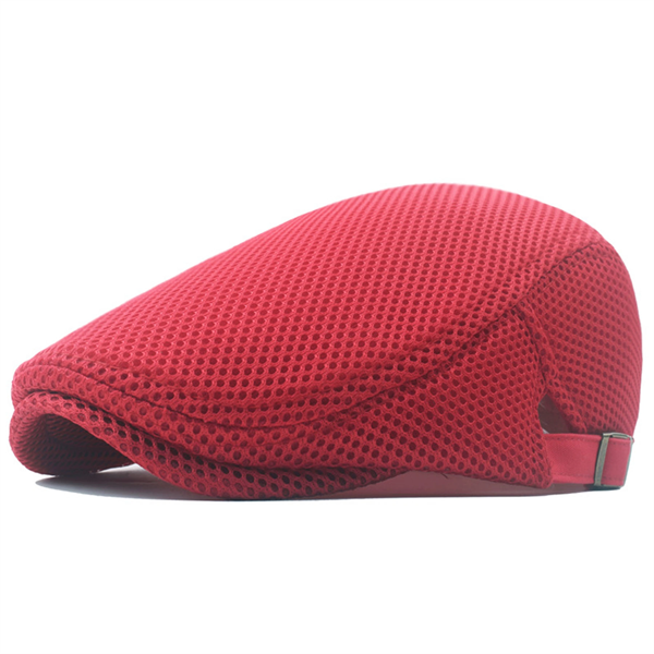 Men's Mesh Flat Cap Breathable Beret