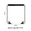 PVC Clear Waterproof Drawstring Backpack Bag