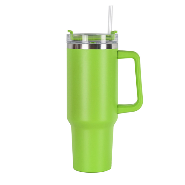 40 oz Tumbler Water Bottle With Straw Lid And Handle