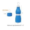 12 oz Silicone Collapsible Water Bottle