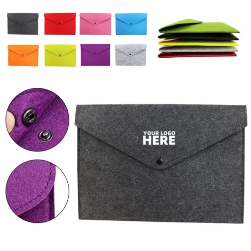 Felt Document Holder Storage Pouch
