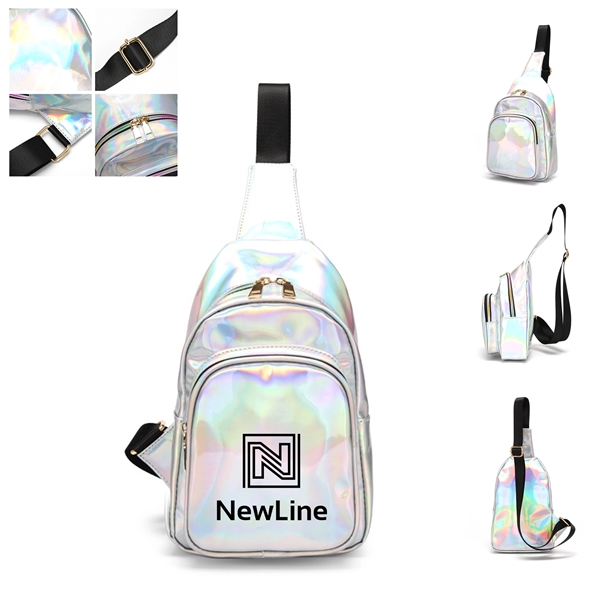 Holographic Laser Chest Bag