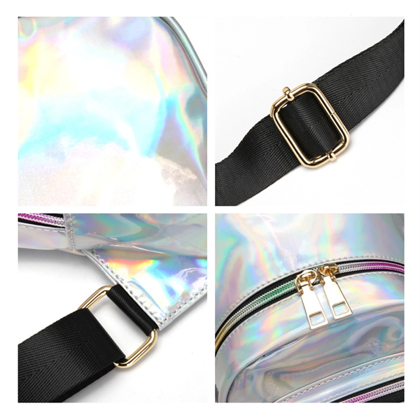 Holographic Laser Chest Bag