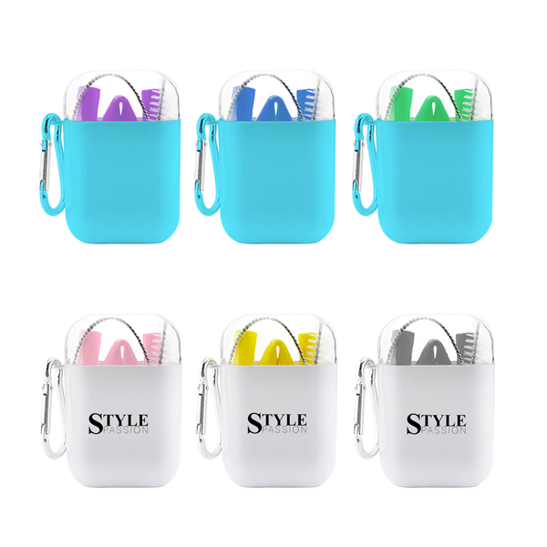 Food Grade Foldable Drinking Straw w/Case