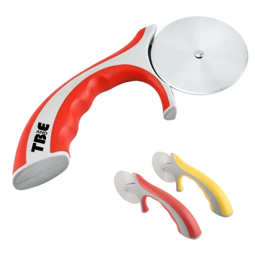 Long Handle Stainless Steel Wheel Pizza Cutter