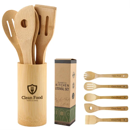 16.1 Bamboo Cooking Utensils