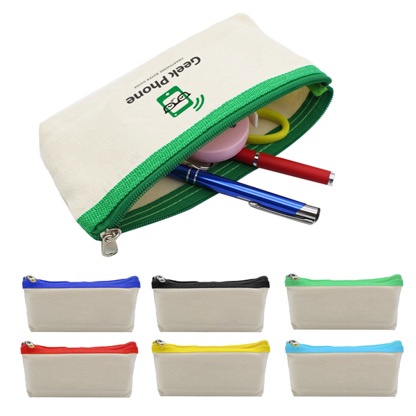 17 Canvas Pencil Pouch