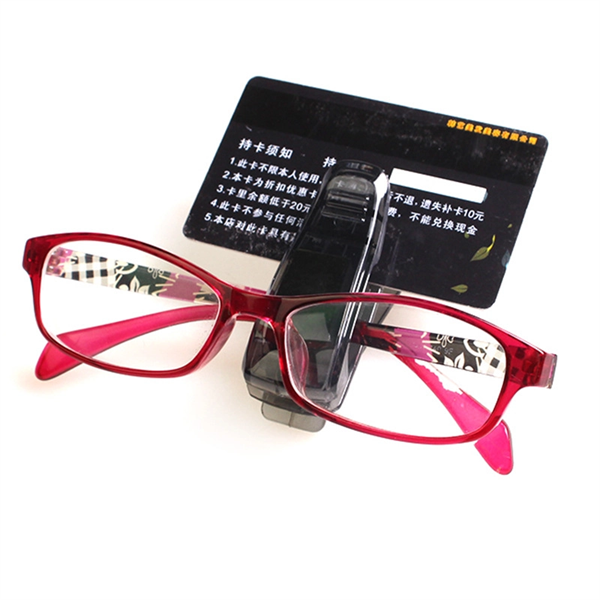 Multipurpose Car Clip Eyeglass Sunglass Visor