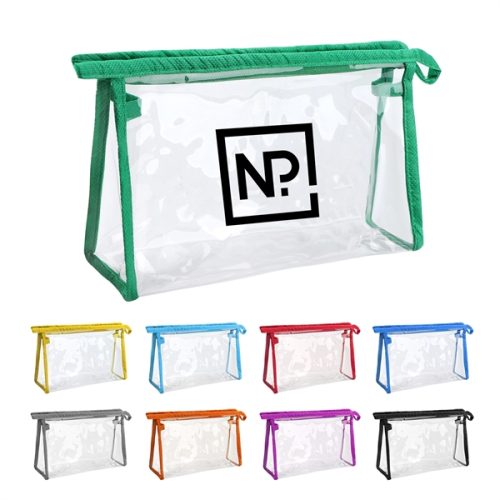 Customized Pvc Transparent Cosmetic Pouch