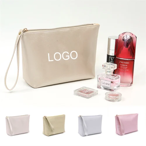 Metallic Pu Lady Cosmetic Bag