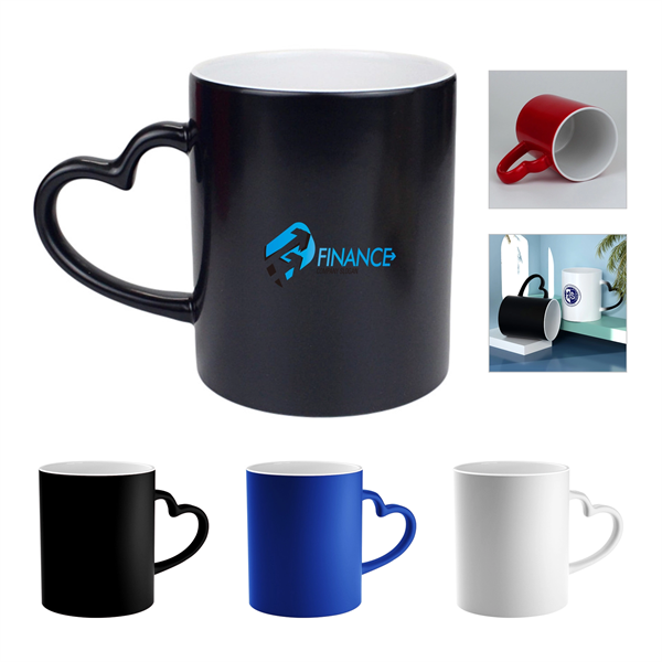 Sublimation Ceramic Nesting Lover Coffee Mug