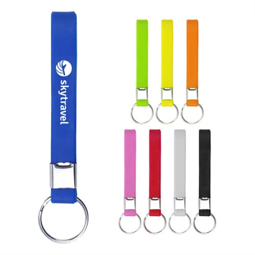 Silicone Bracelet Keychain