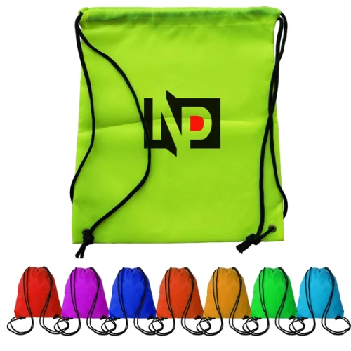 20.1 Polyester 420D Drawstring Backpack 17" X 14"