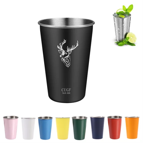 16 Oz Stainless Pint Beer Cup