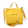 Polyester Cotton Canvas Sling Tote Bag