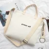 Polyester Cotton Canvas Sling Tote Bag