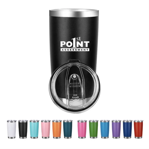 20 Oz Powder Coated Copper Lining Stainless Steel Tumbler