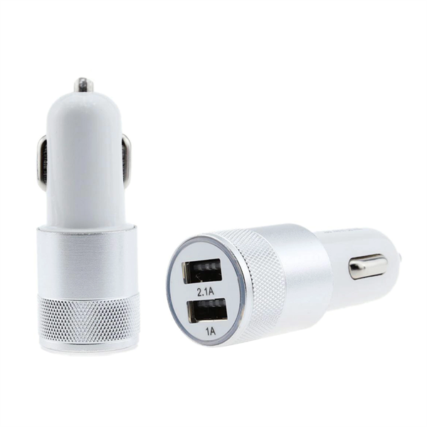Car Charger Dual Usb Charging Head
