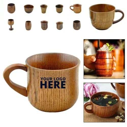 24.1 Handmade Wooden Coffee Cup