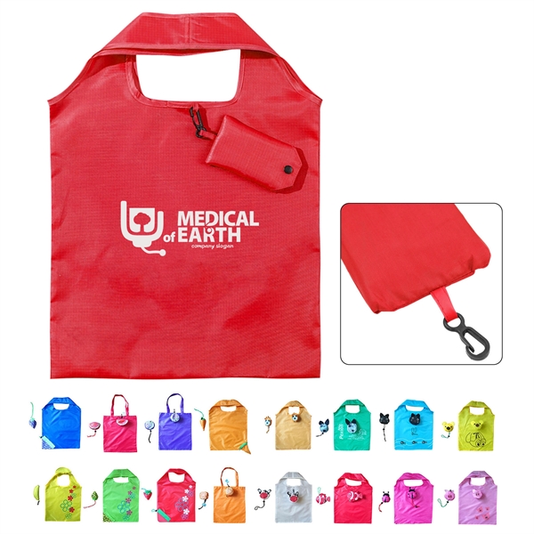 14.9" L X 22.8" Foldable Grocery Tote