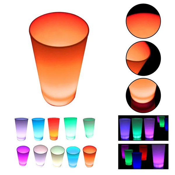 16 Oz Multi Color LED Glow Cup