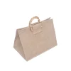 26.3 Bamboo Handles Jute Burlap Tote