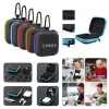 Portable Square Earphone Carrying Case