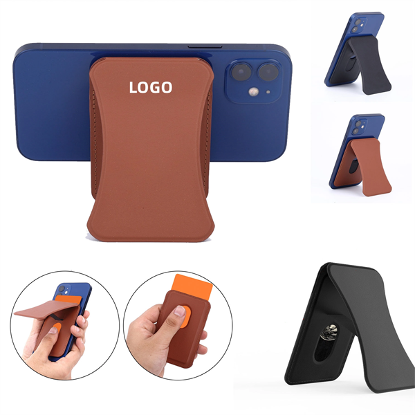 Phone Stand & Magnetic Wallet Card Holder
