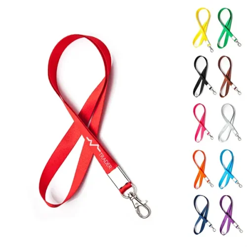 Polyester Lanyard with Stainless Swivel Hook