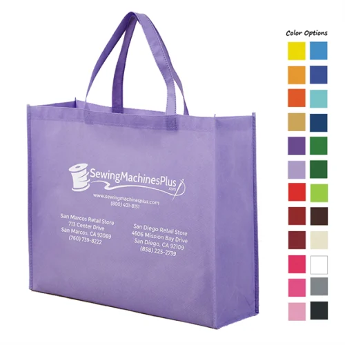 3 Non-Woven Shopping Grocery Tote Bag