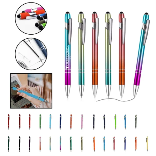 3.1 Retractable Ballpoint Pen With Stylus Tip