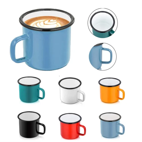 12 1/2 oz Enamel Campfire Mug