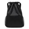 Drawstring Bag Backpack W/ Two Pocket