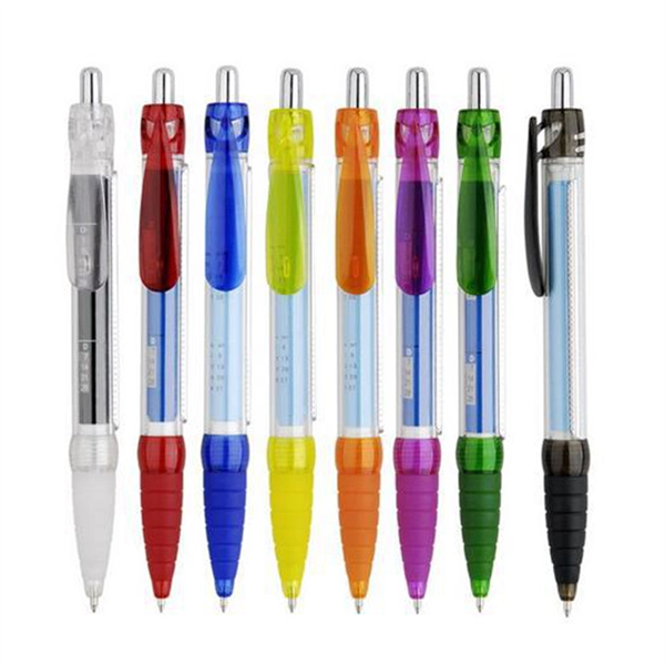 Translucent Ballpoint Banner Pen