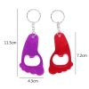 300065395 Bottle Opener With Foot Shaped Keychain