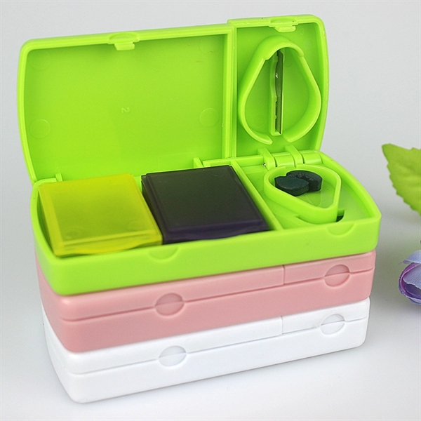 Mini Pill Box Case With Compartments