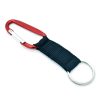 D Shaped Carabiner With Keyring And Strap