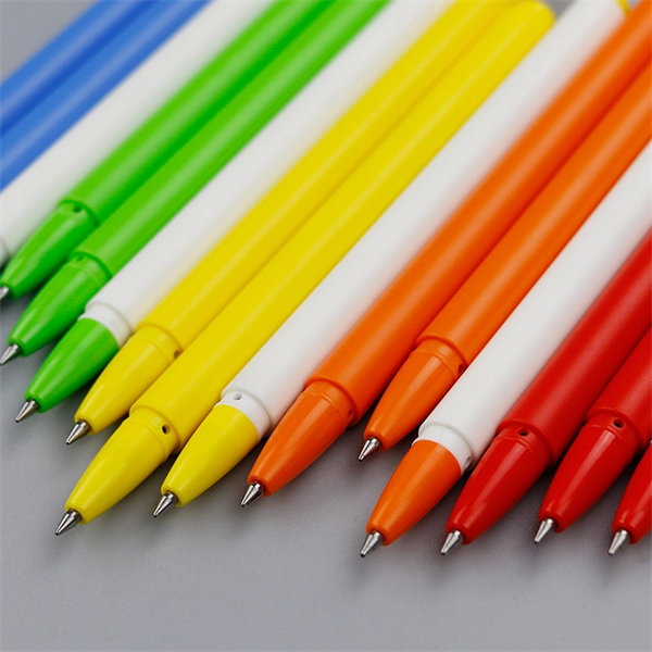 Eco Recycled Pet Plastic Ballpoint Pen Set Colorful