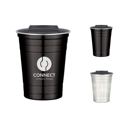 16 OZ Single Wall Stainless Steel Pint Cup