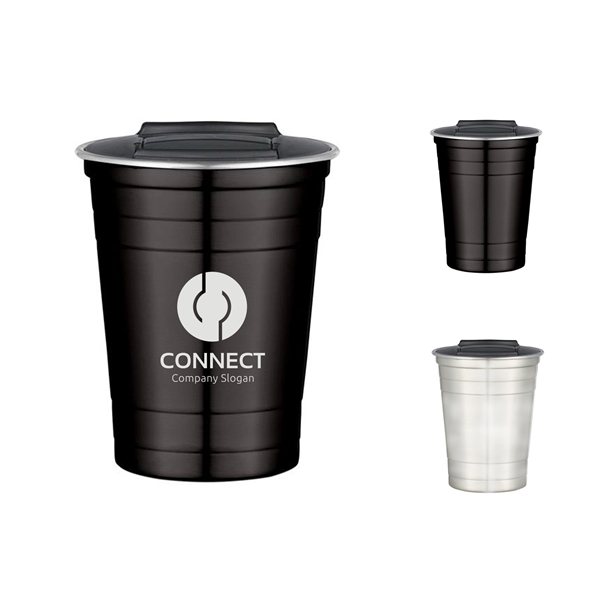 16 OZ Single Wall Stainless Steel Pint Cup