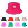 Colorful Reversible Outdoor Cotton Fisherman Bucket Sun Hat
