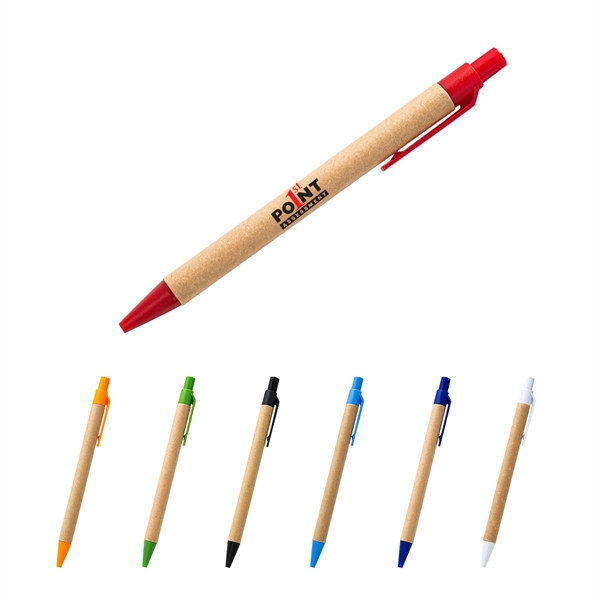 300438073 Customized Craft Paper Ballpoint Pen