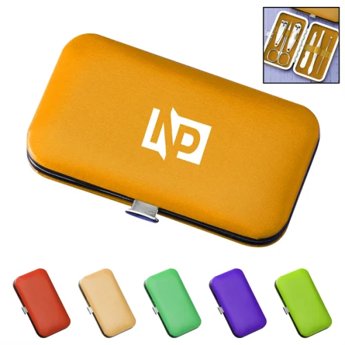 6-Piece Manicure Pedicure Set Compact Nail Care Kit