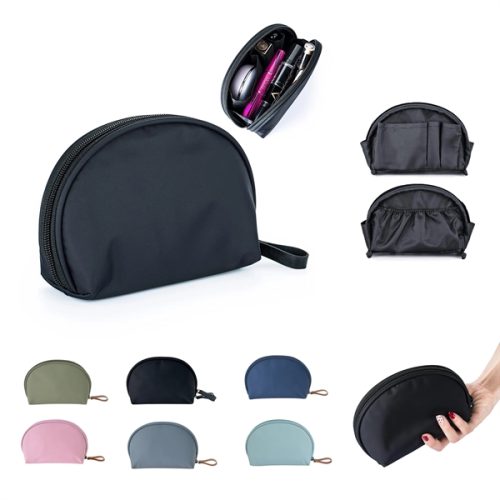 Half Moon Cosmetic Beauty Bag