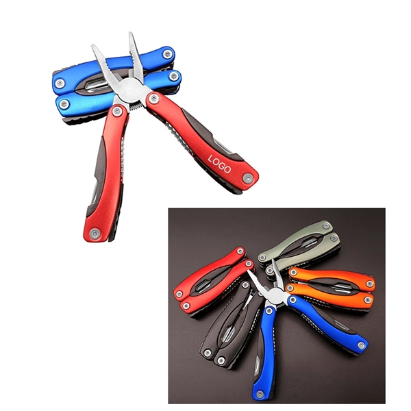 9 In 1 Multitool Knife Pliers