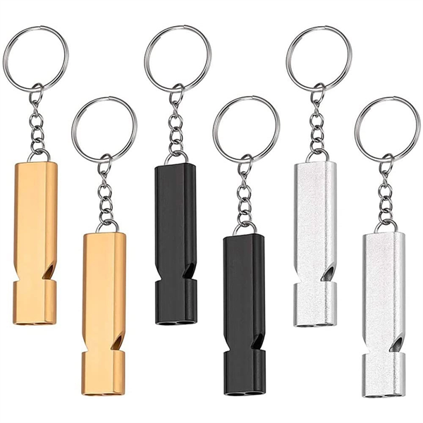 Aluminium Alloy Emergency Double Tube Whistle