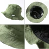 Washable Cotton Bucket Hat