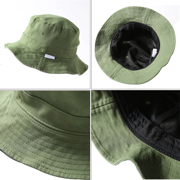 Washable Cotton Bucket Hat